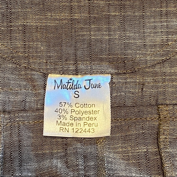 Matilda Jane brown strappy sundress‎ size small - Picture 7 of 8